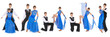 Boy and girl dancing ballroom dance Boy and girl dancing ballroom dance
