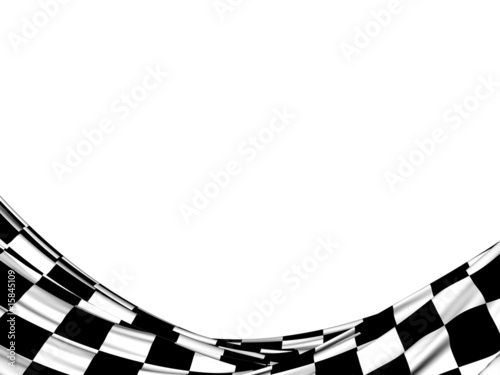 Illustration: race flag race flag
