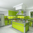 Modern green kitchen Modern green kitchen