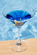 Blue Martini by the Pool