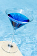 Blue Martini by the Pool