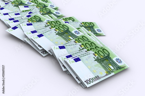 Illustration: 100 Euro Rutsche 100 Euro Rutsche