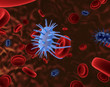 Illustration: Virus attack A Virus attack A