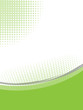 hellgrüner Hintergrund Briefpapier Vector