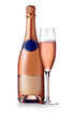 alcohol, sparkling rose wine