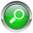 Orb button with Search symbol (green)