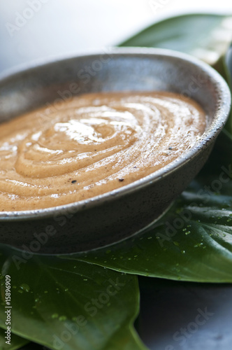Photo: Green tea scrub Green tea scrub