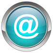 Orb button with @ symbol (blue)