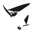 Windsurfer beim springen