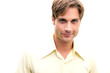 Healthy Man Smirking Healthy Man Smirking