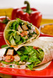 Chicken and vegetable fajitas i Chicken and vegetable fajitas i