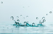 Shot of water splashing Shot of water splashing