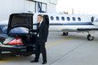 Traveling businessman