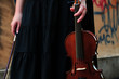 the violin