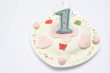Baby cake. The first birthday.