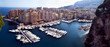 Fontvieille disrict and harbor