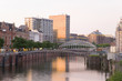 Germany, Hamburg, channel between Speicherstadt and old town
