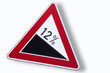 Grade sign, close-up