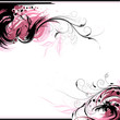 Floral Ink Background