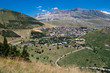 Vue sur l'Alpe d'Huez en été