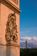 Arc de Triomphe and Eiffel Tower