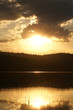 Photo: sunset on lake sunset on lake