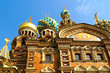 The Church of the Savior on Spilled Blood in St. Petersburg, Rus