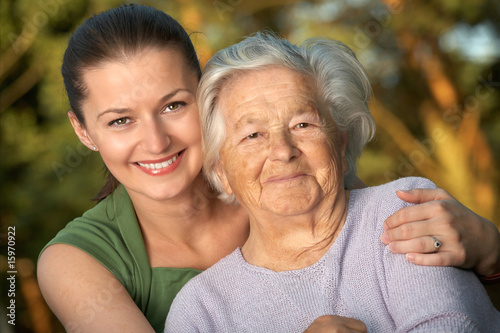 Photo: Young and elderly Young and elderly