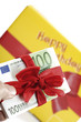 Gift of money for birthday
