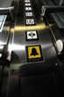 Buttons in lift, close-up
