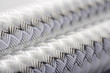 Structured plastic, close-up