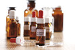 Homeopathic remedies, close-up