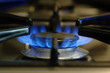 Flame of gas stove