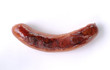 German Bratwurst, fried sausage, elevated view
