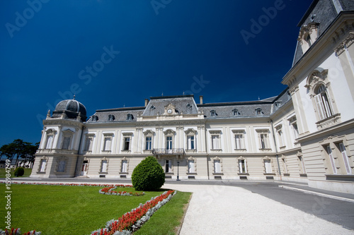 The Festetics Castle in Keszthely, Hungary The Festetics Castle in Keszthely, Hungary