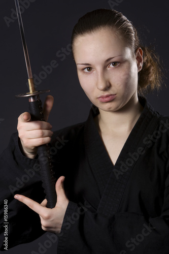 Photo: Samurai girl Samurai girl