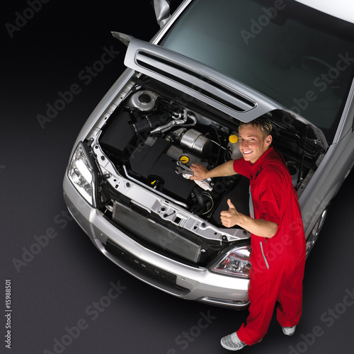 Werkstatt Auto Mechaniker 002