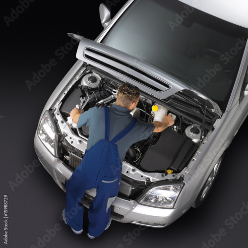 Werkstatt Auto Mechaniker 006