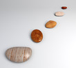 pebble path