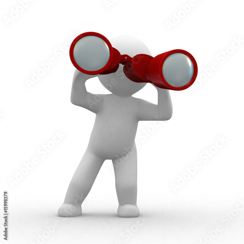 Illustration: binoculars binoculars