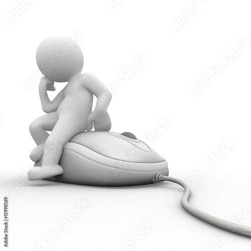 Illustration: computer mouse computer mouse