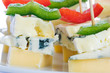 Cheese snacks with three kinds of cheese