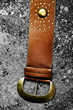 Leather belt