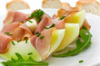 Parma schinken mit Melone Parma schinken mit Melone