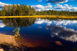Autumn forest lake-1