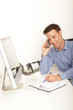 Telefongespräch und Business
