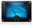 Blue Analog Meter
