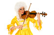 Baroque violinist Baroque violinist