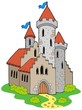 Ancient medieval castle Ancient medieval castle