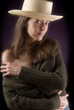 Girl with hat